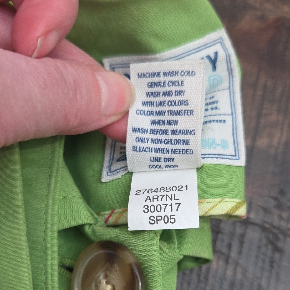 Old Navy Lime Green Single-Breasted Trench Coat - Picture 8 of 8